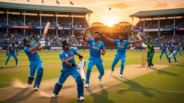 India remonta ante Sudáfrica y conquista un título T20 inolvidable